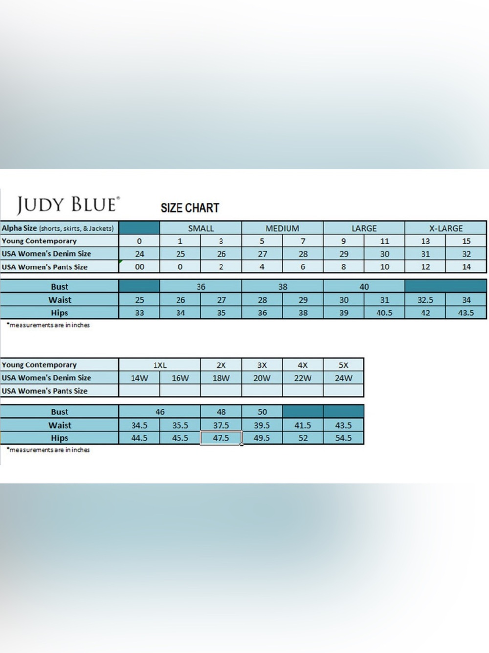 Judy Blue Shark Bite Hem Skinny Fit Jeans - Picture 14 of 16